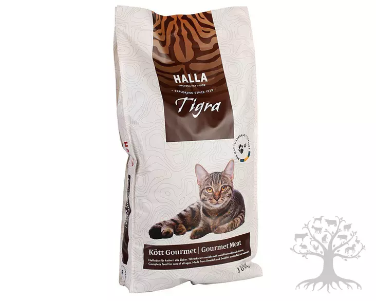Halla Tigra Meat Gourmet 10kg - Kissojen Kuivaruoka - 799.1150 - 1