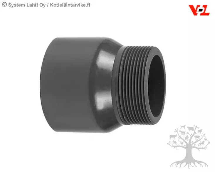 VDL Adaptor Nipple - PVC Piping - 1.40.060 - 3