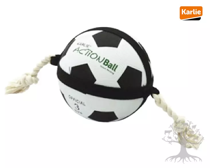 Karlie Jalkapallo Action Ball 19cm - Rubber Toys and Balls - 635.9110 - 2