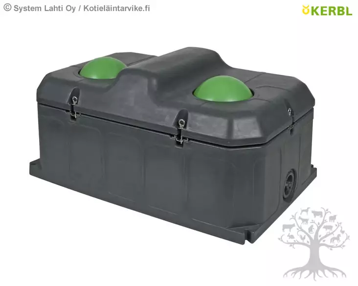 Kerbl Juomakuppi Thermal Duo 100L - Lämmitettävät juomakupit - 223600 - 1