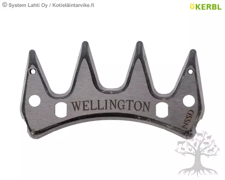 Kerbl Upper Blade Wellington BB-4,5 4 teeth - Shearing Blades - 18140 - 3