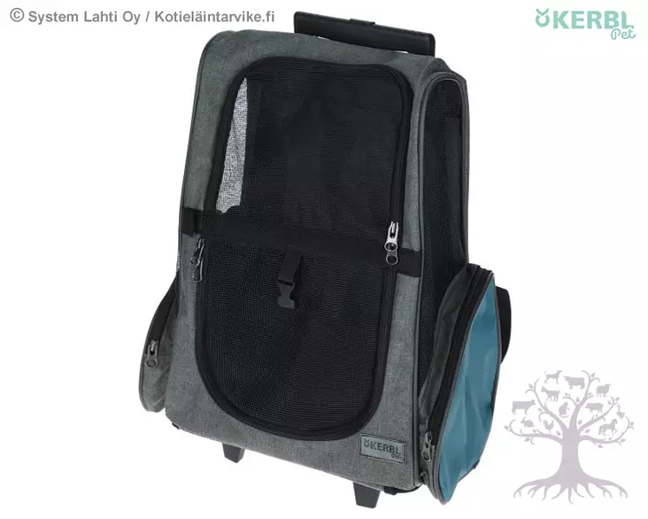 Kerbl Pet Kuljetuslaukku/Kantoreppu Vacation Blue - Kantolaukut, Kantoreput, Lemmikkirattaat - 80570 - 1