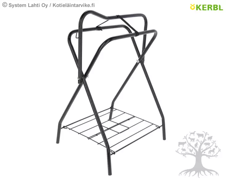 Kerbl Satulateline Saddle Stand Black - Racks & Hangers - 3211640 - 1