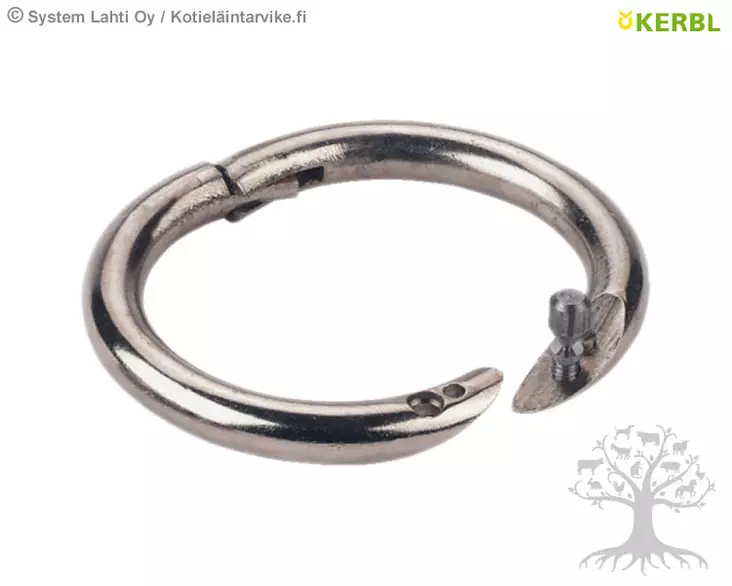 Kerbl Bull Ring 54mm, Nickel - Bull Rings - 11140 - 1