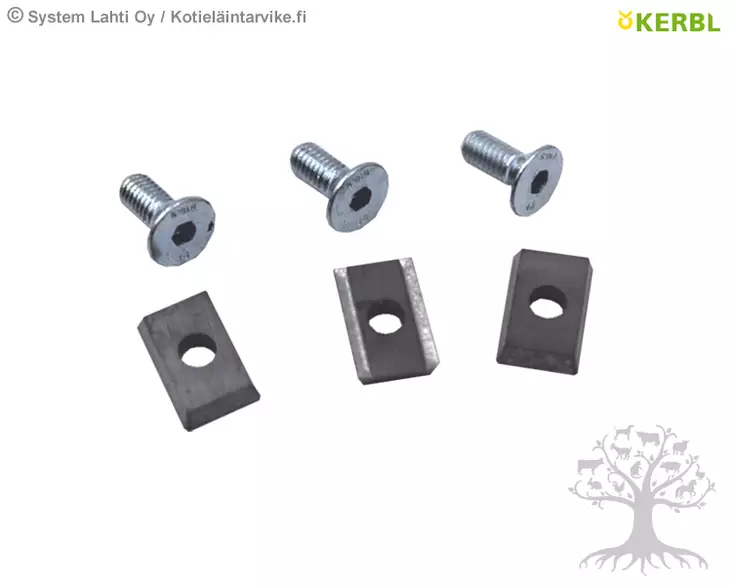 Kerbl Blades for Hoof Cutting Disc Ø 120 mm, 3pcs - Hoof Cutting Disc, Abrasive Disc - 16320 - 1