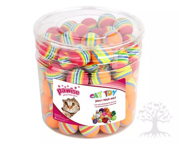 Kissanlelu kova vaahtomuovipallo - Plush, Mice, Balls & Chasers - 787.7510 - 1