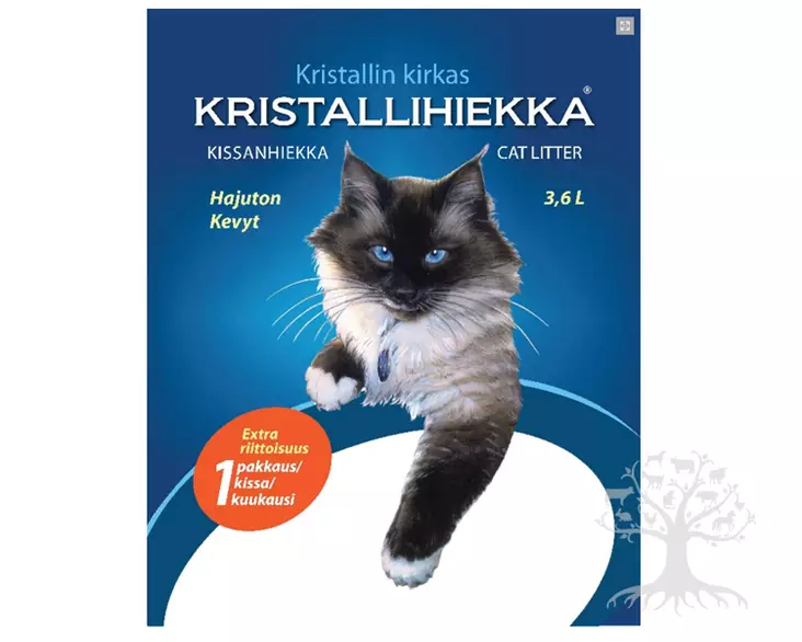 Kristallihiekka Kissan Helmet - Cat Litter - 08-900 - 1