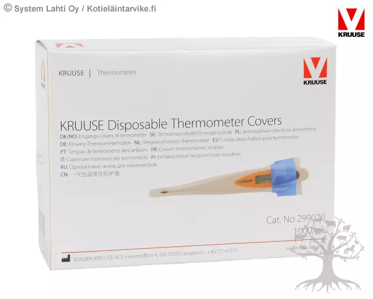 Kruuse Thermometer Cover 1000kpl - Thermometers - 299020 - 2