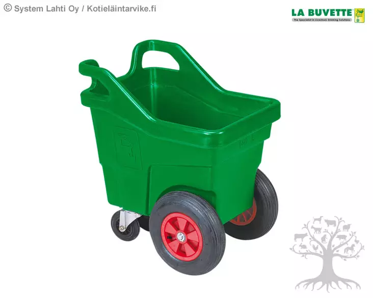 La Buvette Feed Barrow 140L - Feed Scoop, Measuring Cup - 1600800530 - 1