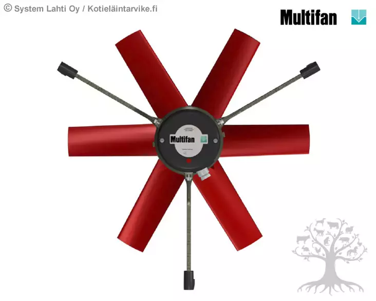Multifan Hormipuhallin 82cm - Ilmastointi, Jäähdytys - P6E82AAM11100 - 2