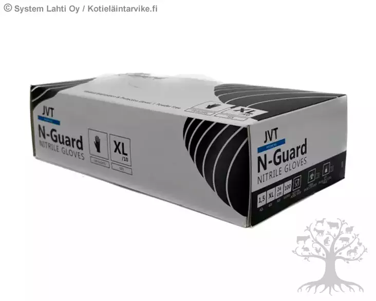 N-Guard Disposable glove Nitril 100pcs - Disposable gloves - JVT100 - 1