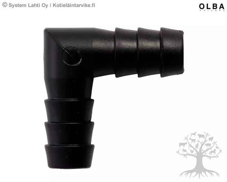 Olba Elbow Connector 10x10mm - Poultry Water Lines - L10 - 1