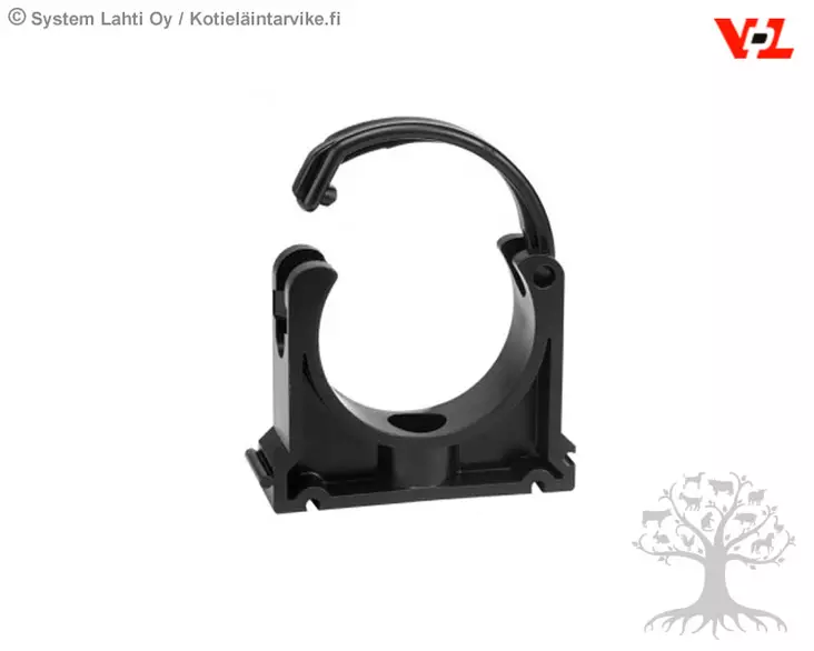 VDL Tube Clip 50mm, 10pcs - Fasteners, Brackets - 5.25.050 - 3