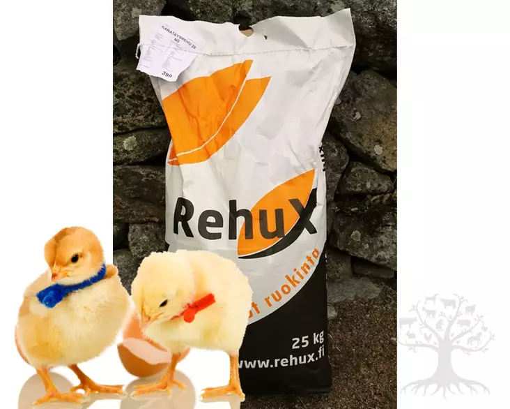 Rehux Kanojen Poikasrehu Kombi NG, 20kg - Kanojen Rehut ja Herkut - 4111-20 - 1