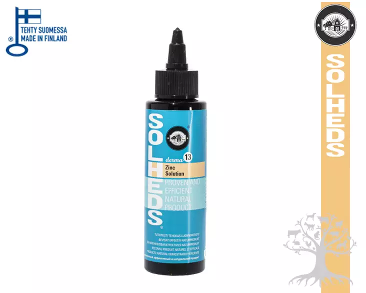 Solheds Derma13 Sinkkisalva Zinc Solution - Ihonhoito, Kutina - 013-100 - 1