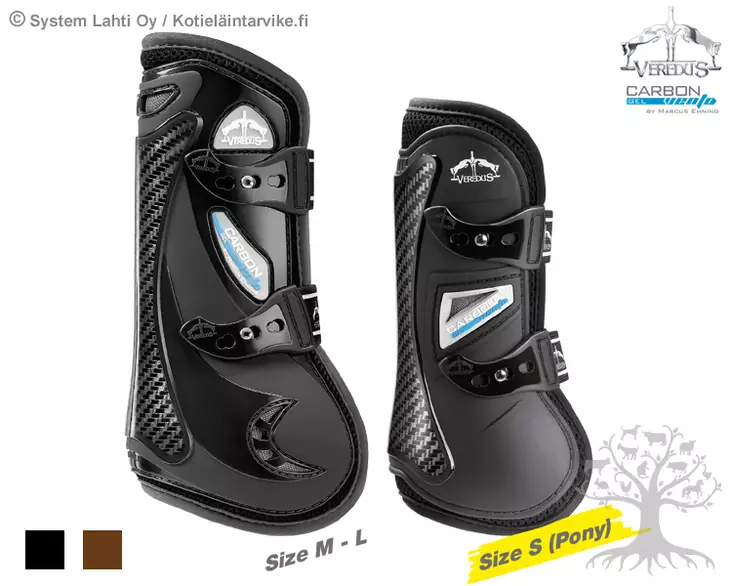 Veredus Carbon Gel Vento Jännesuojat - Veredus Jännesuojat, Takajalansuojat - 21020150 - 1