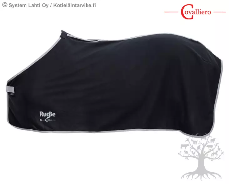 Covalliero Fleece Blanket RugBe Economic Black - Fleeces & Coolers - 3226400 - 1