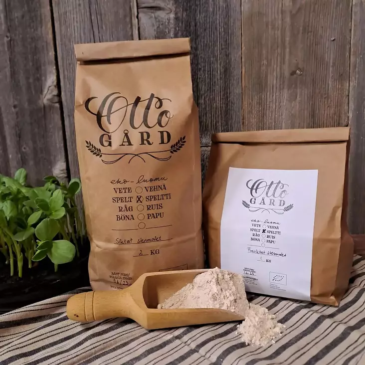 Otto Gård Speltti Sihtijauho Luomu - Elintarvikkeet - 40030 - 1