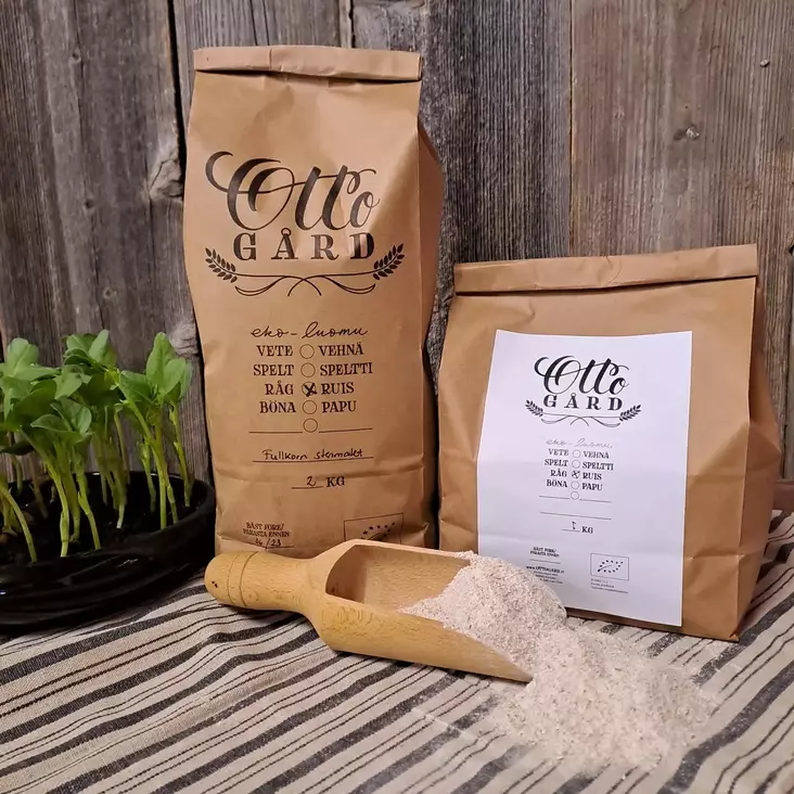 Otto Gård Ruis Täysjyväjauho - Elintarvikkeet - 40040 - 1