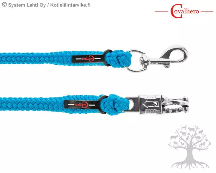 Covalliero Lead Rope Hippo Blue - Lead Ropes - 3230440 - 1