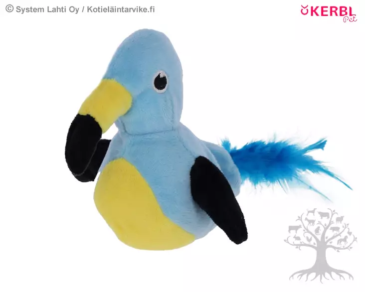 Kerbl Pet Cat Toy Jumping Bird - Activation Toys - 80910 - 1
