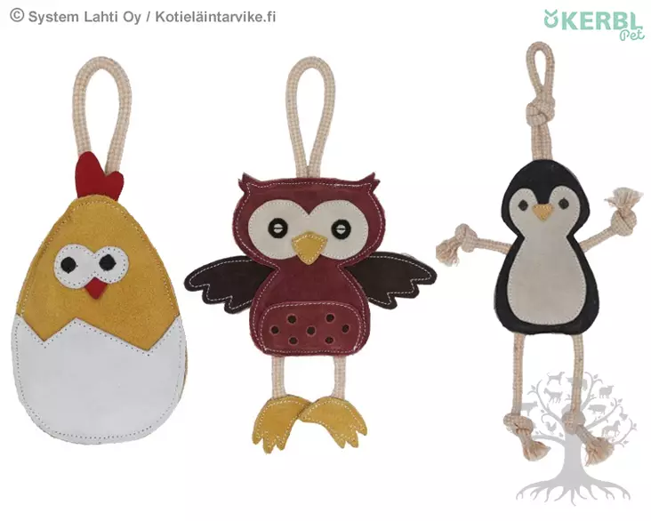 Kerbl Pet Koiran Lelu Suede - Köysilelut, Heittolelut - 80930 - 1