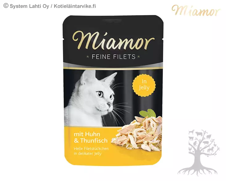 Miamor Kissan Märkäruoka Feine Filee Tonnikala & Kana 100g - Miamor - 799.6220 - 1