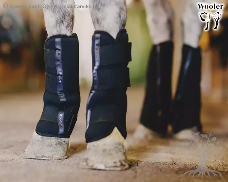 Woolcare Tallisuojat Wooler Stable Boots Short - WOOLER - VILLAGE, Lampaanvillatuotteet - W40010 - 1
