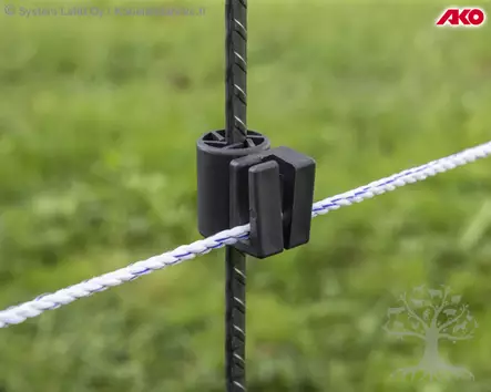 Ako Eristin Oval/Round terästolppaan 25 kpl - Muut eristimet - 442391 - 2