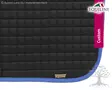 Equiline Saddlepad Quadro Piping 41 - EQUILINE Saddle Pads - B00004-41 - 1