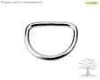 Kerbl D-Ring Galvanised - Chain Components - 125001 - 1