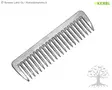 Kerbl Harjakampa Thin Mane Comb - Jouhiharjat, Kammat - 32625-1 - 3
