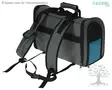 Kerbl Pet Carrier Bag/Backpack Rucksack Vacation Blue - Carrying Bags - 80571 - 3
