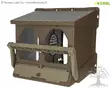 Kerbl Munintapesä Laying Nest 2-paikkainen - Munintapesät, Sisustus - 73146-1 - 7