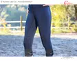 Covalliero Riding Breeches Full Grip ClassicStar Navy - CV Womens Riding Breeches - 3224691 - 6