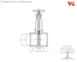 VDL MES Slide Valve 200mm - PVC Piping - 6.80.201 - 6