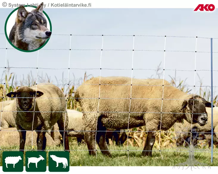 AKO Fencing Net TitanNet Premium XBraid - Sheep Netting - 27841 - 1