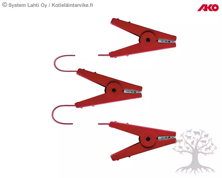 Ako Liitosjohto 2x60cm - Kytkentä- ja liitosjohdot - 441601-011 - 2