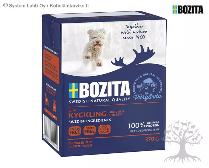 Bozita Naturals Tender Chicken 370g VILJATON - Bozita Nordic & Naturals - 677.2111 - 1