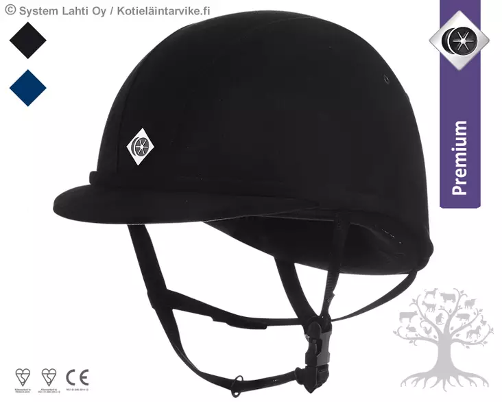Charles Owen Riding Helmet YR8 Micromocka - Charles Owen Riding Helmets - 02090071 - 1