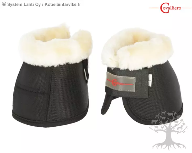 Covalliero Bell Boots Teddy Fleece - Bell Boots & Wraps - 3222161 - 1