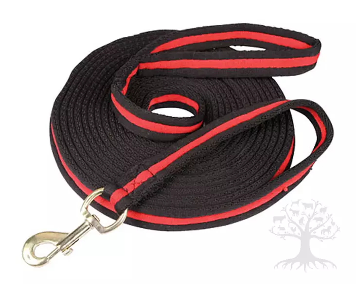 Covalliero Lunging Line 8m Black/Red - Lunging Lines, Traning - 321491 - 1