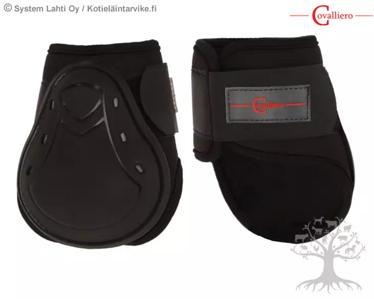 Covalliero Takajalansuojat TecAir Black - Jännesuojat, Takajalansuojat - 3297671 - 1
