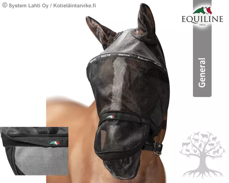 Equiline Kärpäshuppu Benson - Equiline Fly Mask - E11011 - 4
