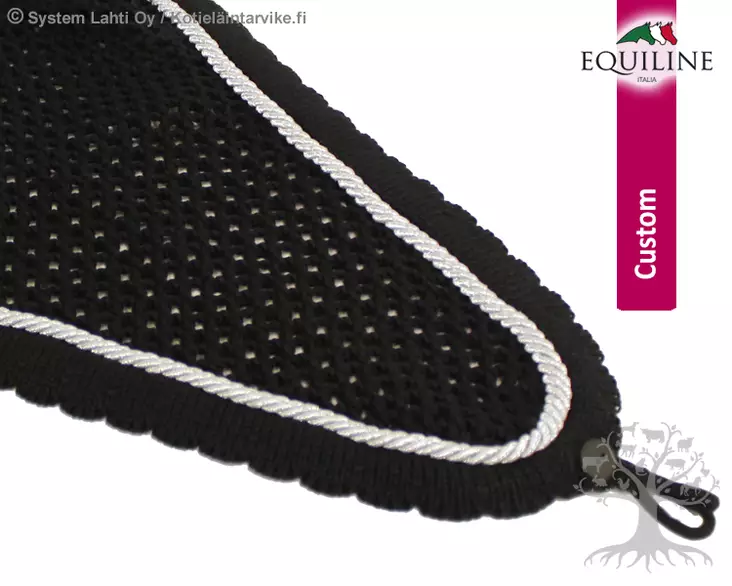 Equiline Ear Net Loop Piping 61 - EQUILINE Ear Nets - E00057-61 - 1