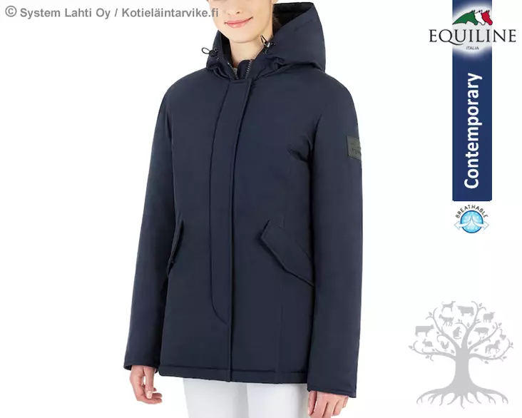 Equiline Limited Women's Down Jacket Catec - Equiline Jackets, Vests - Q10701 - 1