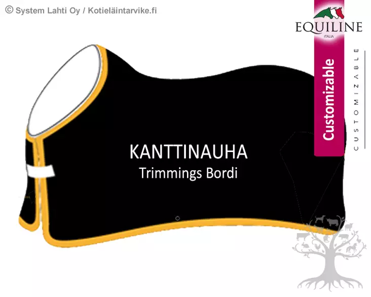 Equiline Loimen Kanttinauha - Equiline Customised Rugs - A12020-1 - 5