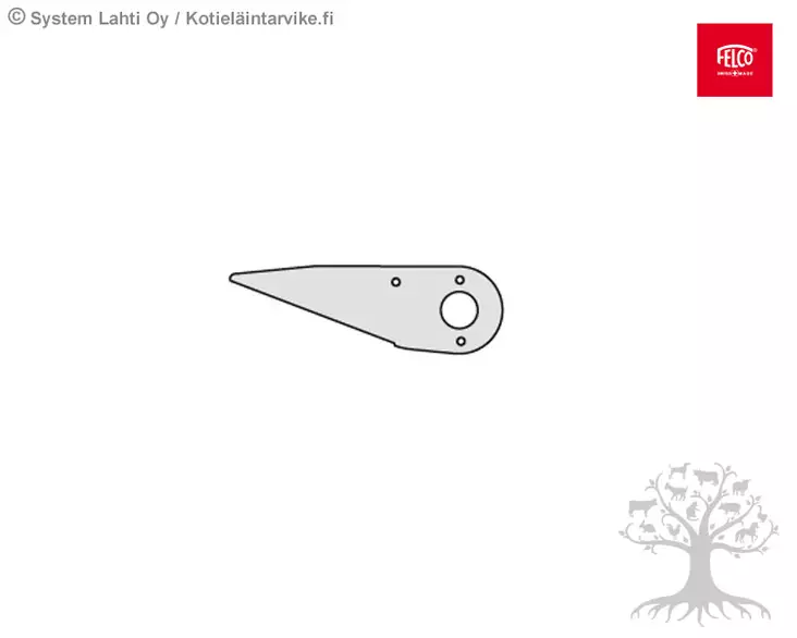 Felco Upper Blade for Felco Hoof Clippers - Hoof Clippers - 27581 - 2