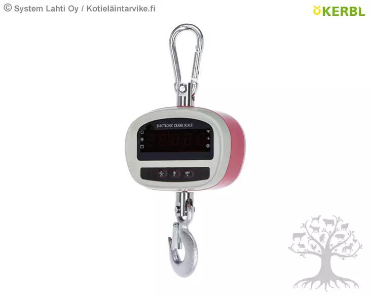 Kerbl Digitaalinen koukkuvaaka DigiScale 300kg - Koukkupuntarit - 29921 - 1