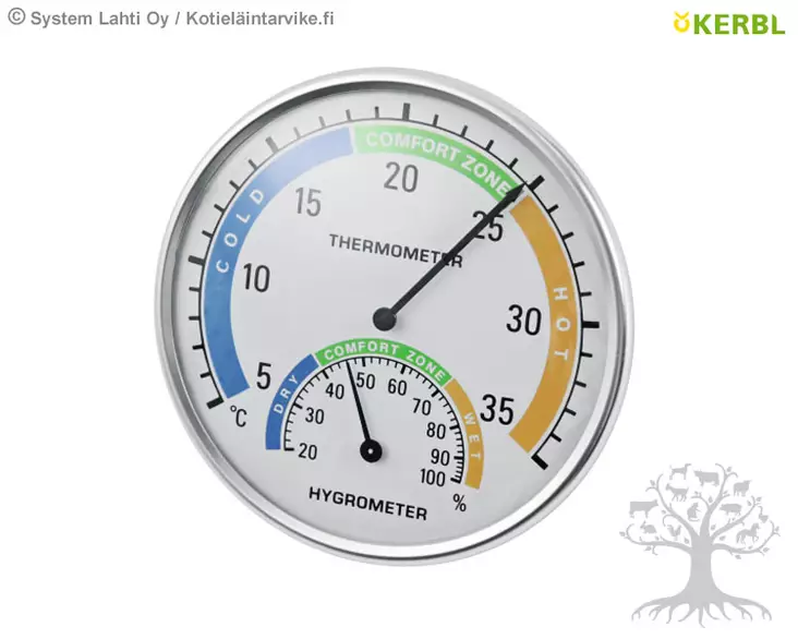 Kerbl Lämpö/kosteusmittari - Lämpö- ja Kosteusmittarit - 29161 - 2